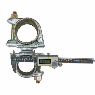 Поворотний затискач для будівельних лісів 60*76 мм