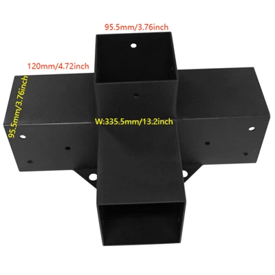 4"x4" 4-Кронштейни для перголи Way
